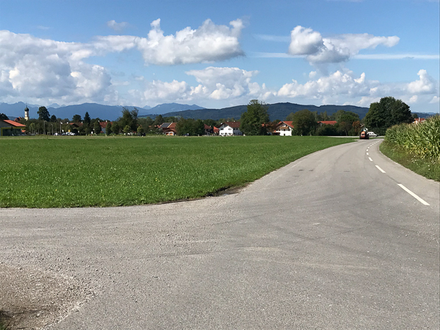 alte ehemalige B11 in Bichl Am Steinbacher Hölzl